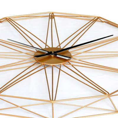 Reloj de Pared Moderno Dorado Ø80cm O91 Relojes de Pared 2