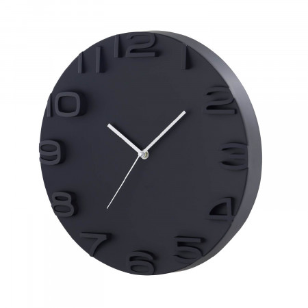 Reloj de Pared Moderno 3D Negro Ø34.5cm O91 Relojes de Pared 2 Reloj de Pared Moderno 3D Negro Ø34.5cm O91 Relojes de Pared 2