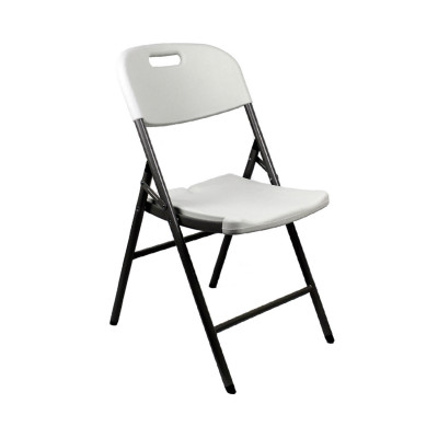 Conjunto Plegable Mesa 240cm y 8 Sillas con Asa Blanco Catering O91 Conjuntos para Jardín 2