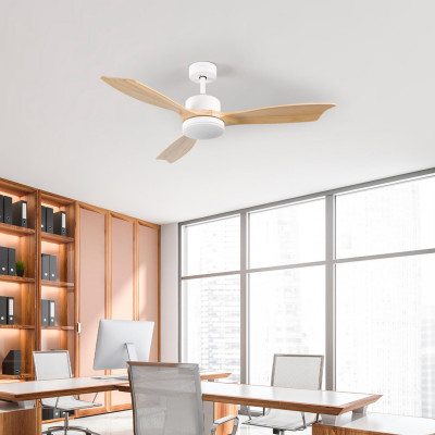 Ventilador de Techo con Luz 3 Aspas 56W 6 Velocidades Nueva York Dayron Ventiladores de Techo 7