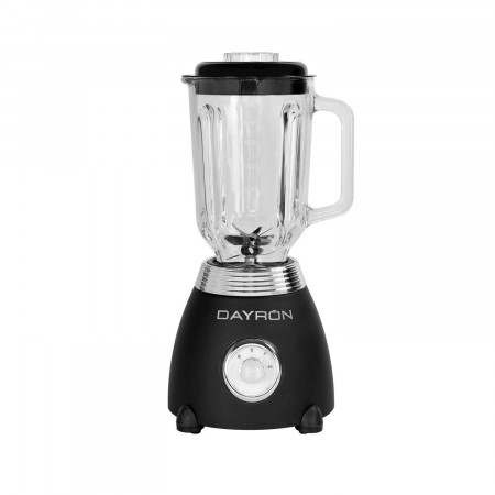 Batidora de Vaso Retro 500W Negro/Plata Dayron Electrodomésticos 1