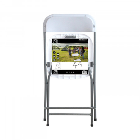 Pack 2 Sillas Plegables Blancas 49x44.5x80.5cm 7house Sillas Comedor Pata Blanca 6 Pack 2 Sillas Plegables Blancas 49x44.5x80.5cm 7house Sillas Comedor Pata Blanca 6