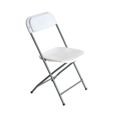 Pack 4 Sillas Plegables Blancas 49x44.5x80.5cm 7house Sillas y Sillones de Exterior 2