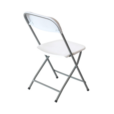 Pack 4 Sillas Plegables Blancas 49x44.5x80.5cm 7house Sillas y Sillones de Exterior 4