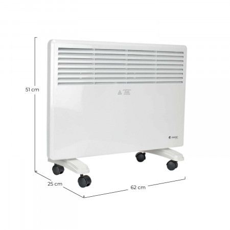 Convector de Pared 1500W Blanco Raydan Home Convectores 6 Convector de Pared 1500W Blanco Raydan Home Convectores 6