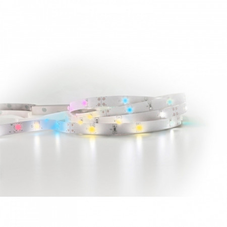 Tira LED RGB 1m 6W Regulable vía Mando a Distancia 50000H 7hSevenOn Tiras LED 1
