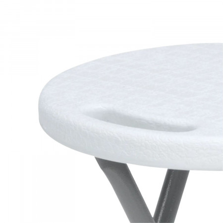 Pack 2 Taburetes Plegables de Resina y Acero 31x45cm Blancos 7house Taburetes 3 Pack 2 Taburetes Plegables de Resina y Acero 31x45cm Blancos 7house Taburetes 3