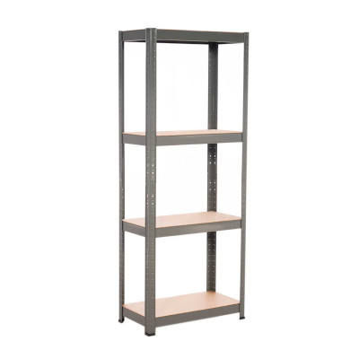 Estantería Metálica con 4 Baldas Ajustables 148x60x30cm 240Kg Thinia Home Estanterías 16