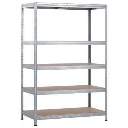 Estantería Modular con 5 Baldas Ajustables 180x120x60cm 1250Kg Thinia Home Estanterías 1
