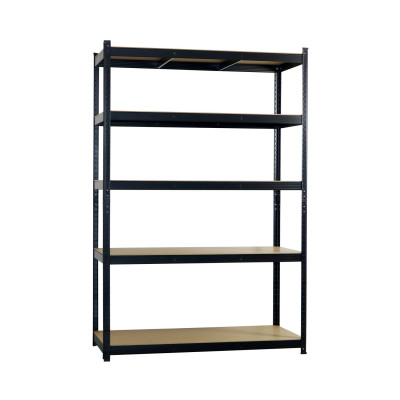 Pack 2 Estanterías Modulares con 5 Baldas Ajustables 180x120x60cm 1250Kg Thinia Home Estanterías 15