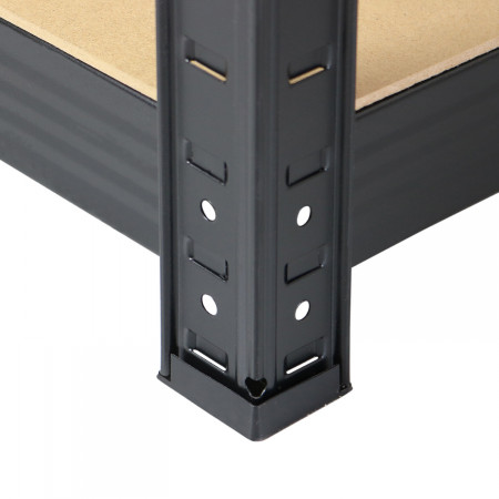 Estantería Modular con 5 Baldas Ajustables 180x40x40cm 175Kg Thinia Home Estanterías 12 Estantería Modular con 5 Baldas Ajustables 180x40x40cm 175Kg Thinia Home Estanterías 12