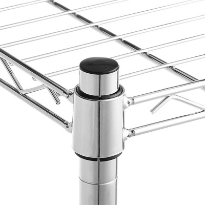 Estantería Metálica con 4 Baldas Ajustables 137x91.4x35.5cm 320Kg Thinia Home Estanterías 3