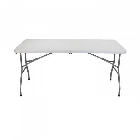 Mesa Plegable Portátil Resina 150cm Blanco Thinia Home Mesas Plegables 2