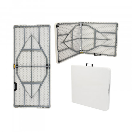Mesa Plegable Portátil Resina 150cm Blanco Thinia Home Mesas Plegables 5 Mesa Plegable Portátil Resina 150cm Blanco Thinia Home Mesas Plegables 5