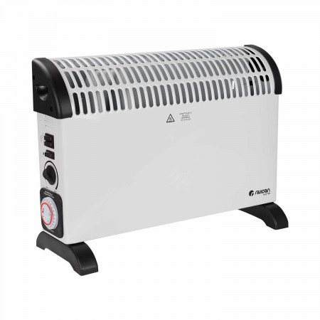 Convector con Turbo y Temporizador 2000W Blanco Thinia Home Convectores 1