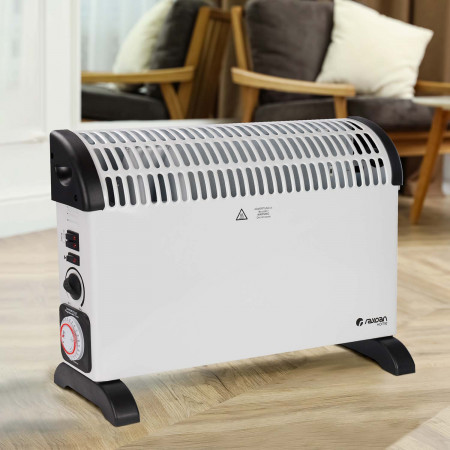 Convector con Turbo y Temporizador 2000W Blanco Thinia Home Convectores 7 Convector con Turbo y Temporizador 2000W Blanco Thinia Home Convectores 7