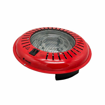 Brasero Eléctrico 3 Modos de Potencia 300W/500W/800W Rojo Ø34x9.5cm Thinia Home Estufas de Resistencia 3