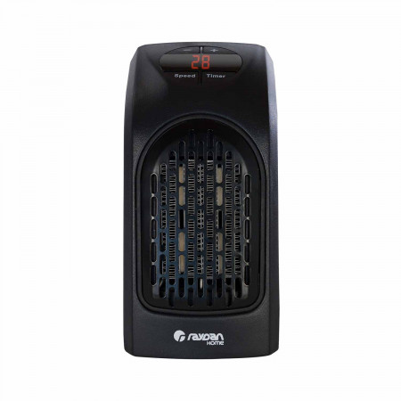 Mini Calefactor de Enchufe a Pared 400W Negro Thinia Home Calefactores Eléctricos 3 Mini Calefactor de Enchufe a Pared 400W Negro Thinia Home Calefactores Eléctricos 3
