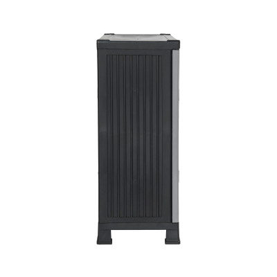 Armario de Resina Exterior Bajo con 1 Balda 92x68x39cm Thinia Home Armarios para Exterior 4