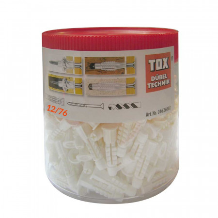 Pack 190 Tacos Universales Multiuso 6x41mm Tactix Herramientas 2 Pack 190 Tacos Universales Multiuso 6x41mm Tactix Herramientas 2