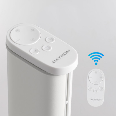 Ventilador de Torre sin Aspas con WiFi 102cm 26W 9 Velocidades Relax Silence Thinia Home Ventiladores de Pie 3