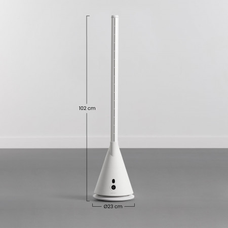 Ventilador de Torre sin Aspas con WiFi 102cm 26W 9 Velocidades Relax Silence Thinia Home Ventiladores de Pie 6 Ventilador de Torre sin Aspas con WiFi 102cm 26W 9 Velocidades Relax Silence Thinia Home Ventiladores de Pie 6