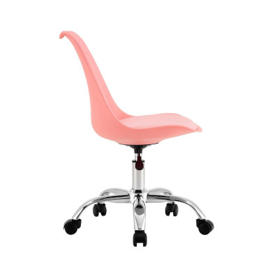 Silla de Escritorio con Ruedas Eyre 97x47x58cm Thinia Home Sillas Con Ruedas para Escritorio 17
