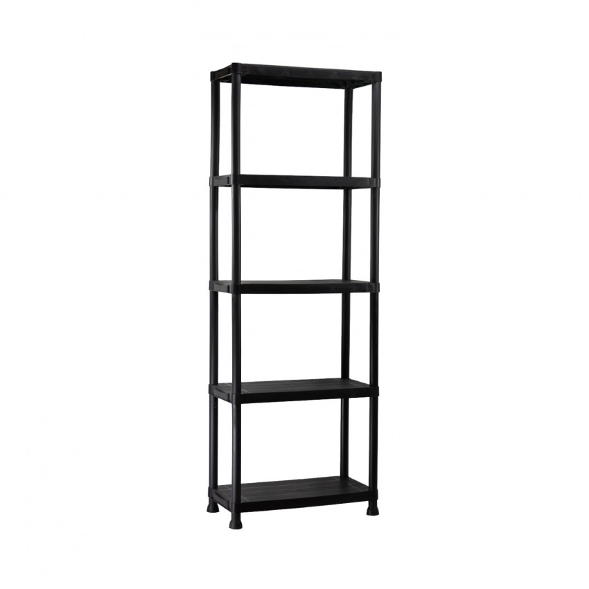 Estantería de Resina con 5 Baldas de 171x61x31cm 125Kg Thinia Home Estanterías Resina 1 Estantería de Resina con 5 Baldas de 171x61x31cm 125Kg Thinia Home Estanterías Resina 1