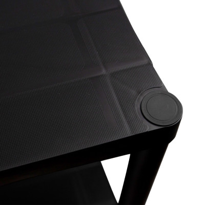 Estantería de Resina con 5 Baldas de 171x61x31cm 125Kg Thinia Home Estanterías Resina 5