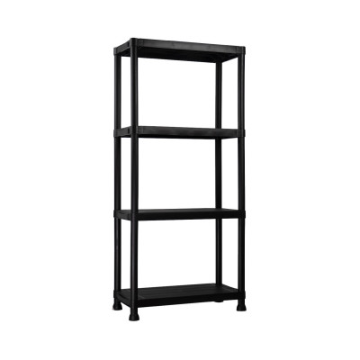 Estante de resina com 4 prateleiras 130x60x30cm 100Kg Thinia Home Estante de resina 1