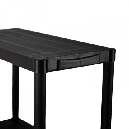 Estantería de Resina con 4 Baldas de 131x61x31cm 100Kg Thinia Home Estanterías Resina 4 Estantería de Resina con 4 Baldas de 131x61x31cm 100Kg Thinia Home Estanterías Resina 4