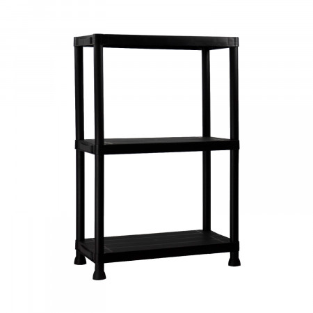 Estante de resina com 3 prateleiras 131x61x31cm 75Kg 7house Estante de resina 1