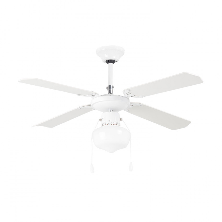 Ventilador de Techo con Luz 4 Aspas 50W 3 Velocidades Baréin Blanco Thinia Home Ventiladores de Techo 1 Ventilador de Techo con Luz 4 Aspas 50W 3 Velocidades Baréin Blanco Thinia Home Ventiladores de Techo 1