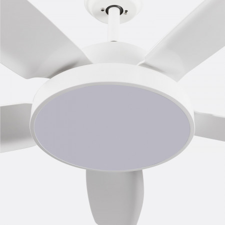 Ventilador de Techo con Luz 5 Aspas 62W 6 Velocidades Nevada Blanco Thinia Home Ventiladores de Techo 2 Ventilador de Techo con Luz 5 Aspas 62W 6 Velocidades Nevada Blanco Thinia Home Ventiladores de Techo 2