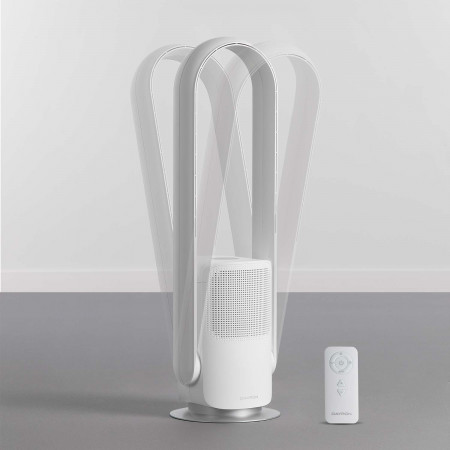 Ventilador de Torre sin Aspas con WiFi 82cm 26W 9 Velocidades Vital Silence Thinia Home Ventiladores de Pie 2 Ventilador de Torre sin Aspas con WiFi 82cm 26W 9 Velocidades Vital Silence Thinia Home Ventiladores de Pie 2