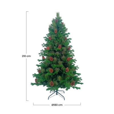 Árbol de Navidad con Piñas Otawa Verde Dayron Árboles de Navidad 4