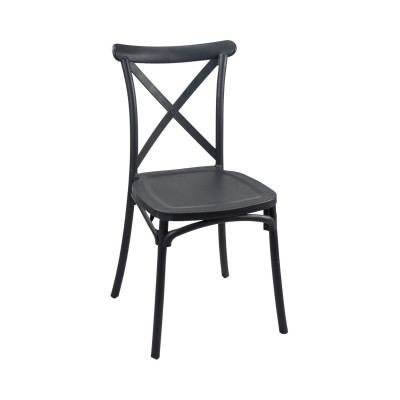 Silla para Catering Apilable Charlotte 50x44x87.5cm 7house Sillas y Sillones de Exterior 7