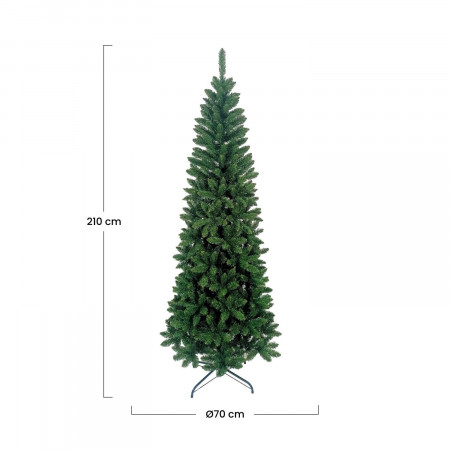 Árbol de Navidad Alberta Verde 210x70cm Dayron Árboles de Navidad 4 Árbol de Navidad Alberta Verde 210x70cm Dayron Árboles de Navidad 4