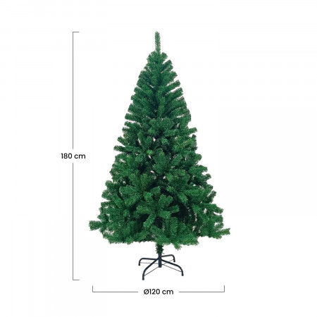 Árbol de Navidad Vancouver Verde 180x120cm Dayron Árboles de Navidad 4 Árbol de Navidad Vancouver Verde 180x120cm Dayron Árboles de Navidad 4