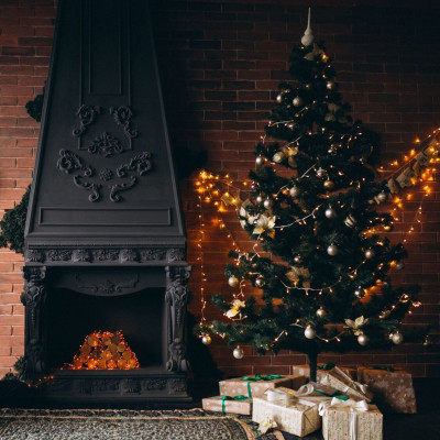 Árvore de Natal Toronto Preto 180x100cm Dayron Árvores de Natal 5