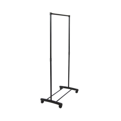 Bengaleiro metálico simples com sapateira Venue Black 157x74,5x41,5cm Thinia Home Bengaleiros e sapateiras 3