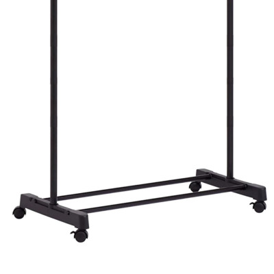 Burro Perchero Simple Metálico con Zapatero Venue Negro 157x74,5x41,5cm Thinia Home Percheros y Zapateros 5