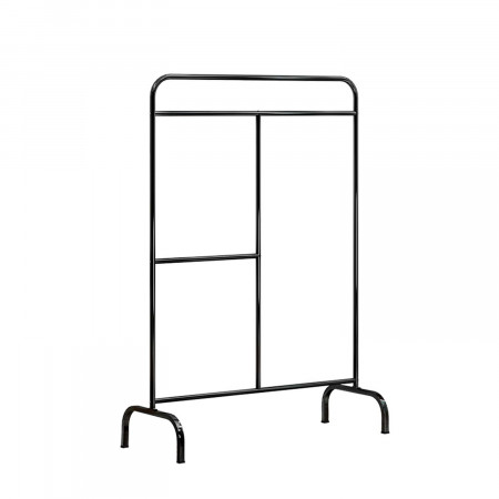 Burro Perchero Mixto Basal Negro 113x46x161cm Thinia Home Percheros y Zapateros 1