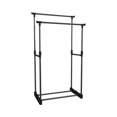 Burro Perchero Doble con Zapatero Ergo Negro 77x39x157cm Thinia Home Percheros y Zapateros 2 Burro Perchero Doble con Zapatero Ergo Negro 77x39x157cm Thinia Home Percheros y Zapateros 2