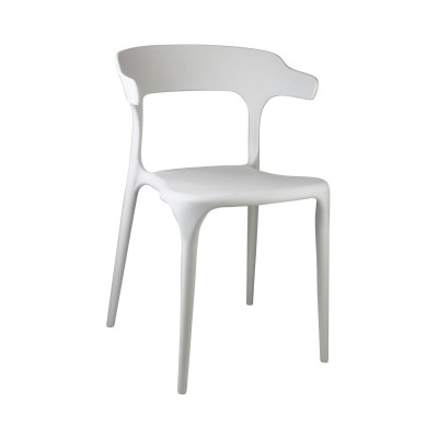 Silla de Exterior Apilable Madonna 74,3x47x47,5cm Thinia Home Sillas y Sillones de Exterior 1