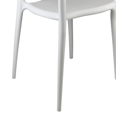 Silla de Exterior Apilable Madonna 74,3x47x47,5cm Thinia Home Sillas y Sillones de Exterior 4