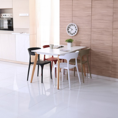 Pack 4 Sillas de Exterior Apilables Madonna 74,3x47x47,5cm Thinia Home Sillas y Sillones de Exterior 7