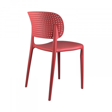 Silla de Exterior Apilable Marilyn 75x47x49,5cm Thinia Home Sillas y Sillones de Exterior 2