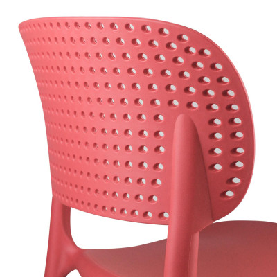 Silla de Exterior Apilable Marilyn 75x47x49,5cm Thinia Home Sillas y Sillones de Exterior 3