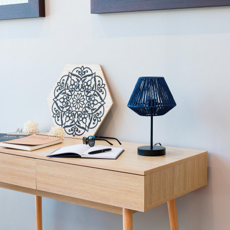 Lámpara de Mesa Xia 20,5x20,5x34cm O91 Lámparas de Mesa 14 Lámpara de Mesa Xia 20,5x20,5x34cm O91 Lámparas de Mesa 14